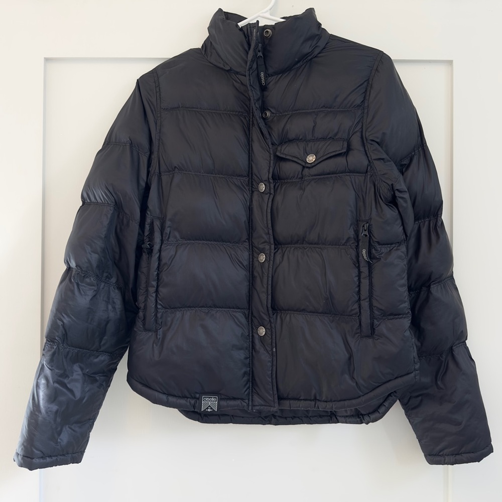 Oiselle Black Puffer Jacket - Size XS